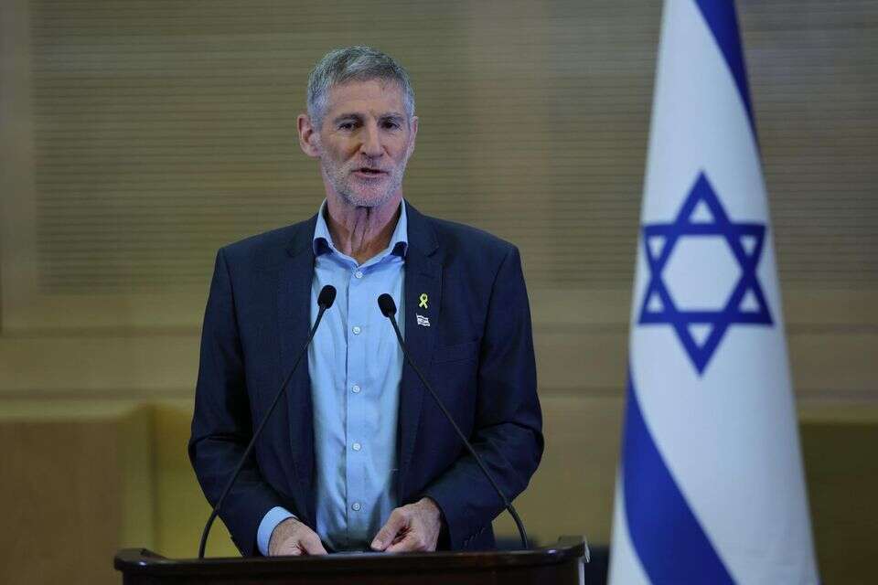 יאיר גולן בהצהרת ראשי האופוזיציה , יונתן זינדל/פלאש90
