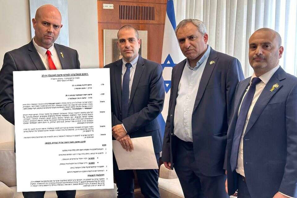 ההסכם הקואליציוני נחתם , ללא