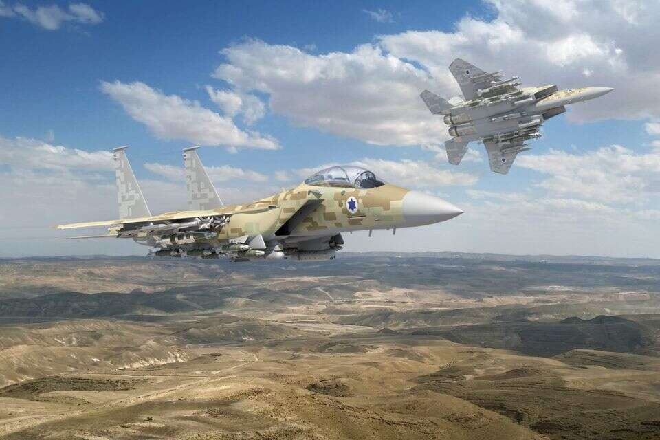 עסקת ענק של מטוסי F-15 , בואינג (הדמייה)