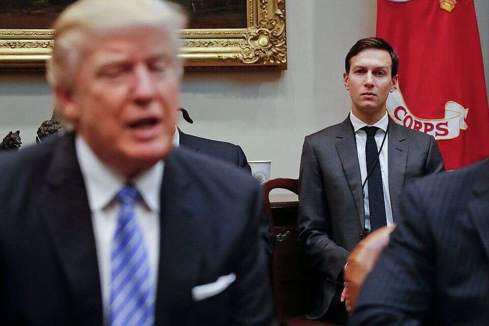 Jared Kushner is the senior who came up in the conversation about Iran between foreign officials