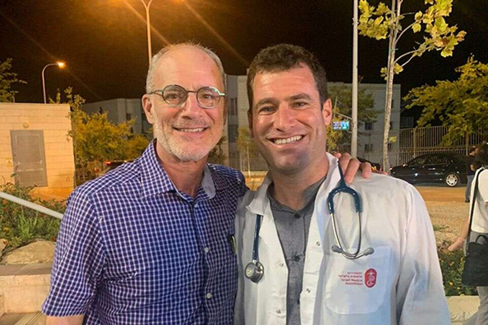 יחיאל לייטר ובנו משה ז"ל , מועצת גוש עציון