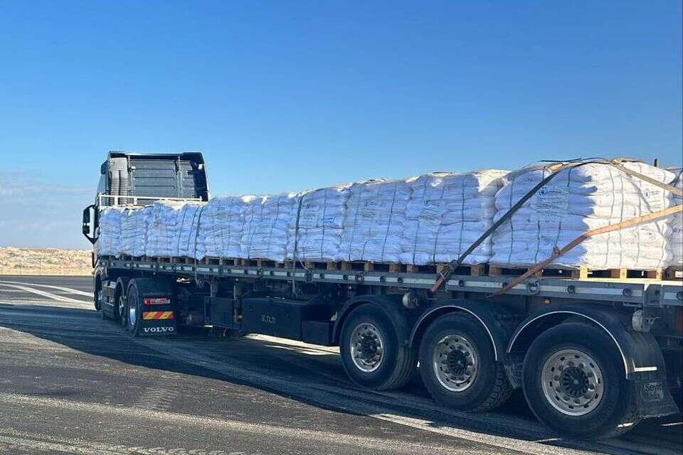 סיוע הומניטרי שעבר דרך מעבר כיסופים ונפל בידי חמאס (ארכיון) , דובר צה"ל