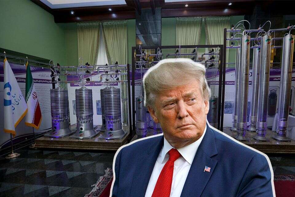 טראמפ והגרעין האיראני (ארכיון) , רויטרס, אי.פי