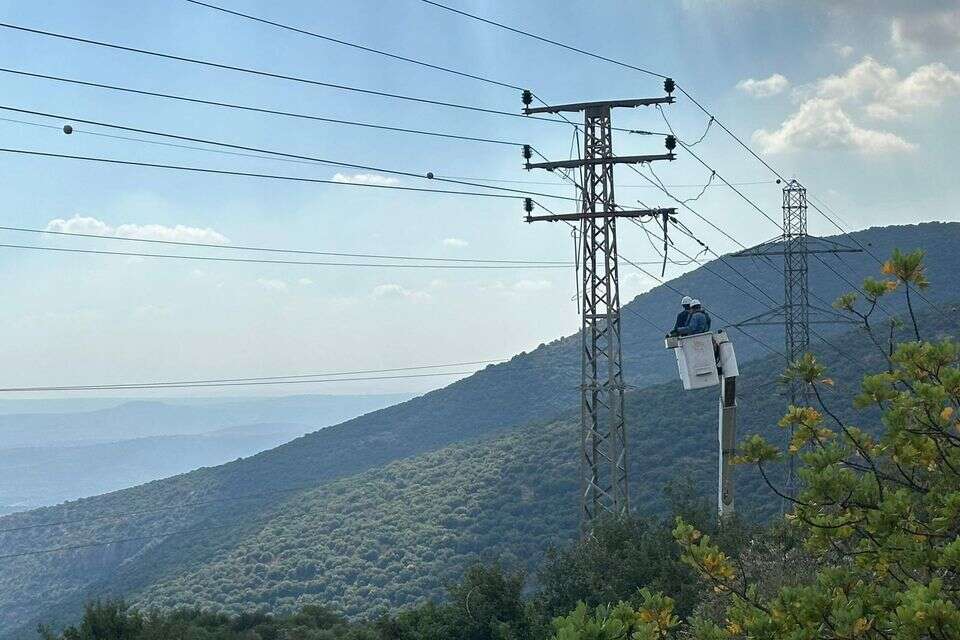 נחל עמוד , חברת החשמל