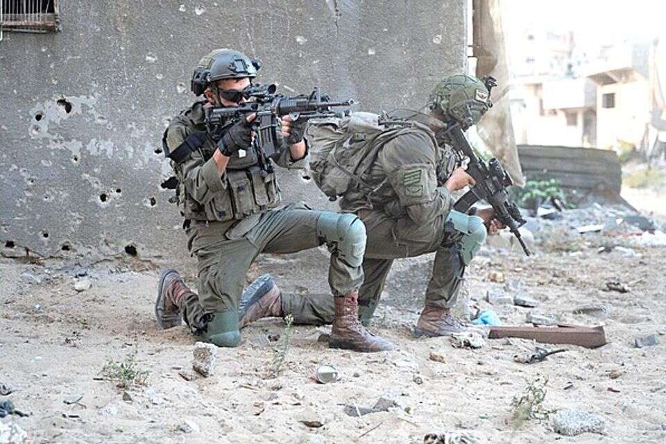 לוחמי צה"ל בפעילות בעזה  , דובר צה"ל 