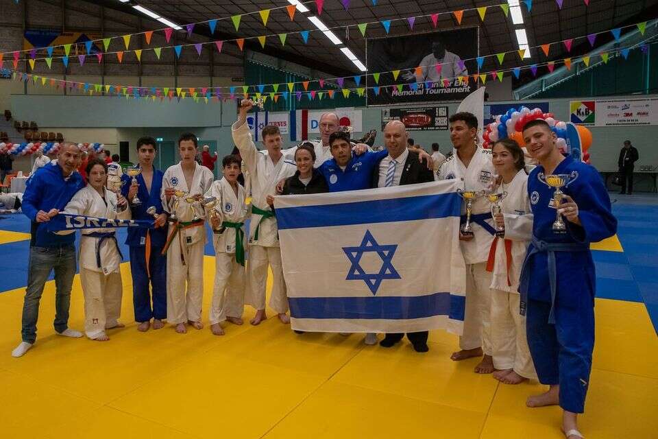 חברי המשלחת הישראלית בג'ודו עם צרכים מיוחדים , אתגר בנגב