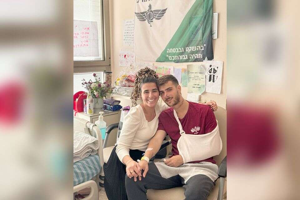 איתי עם אשתו שירה: "אתה מבין שהחיים חזקים מהכל, ובשביל זה אנחנו נלחמים" , ללא