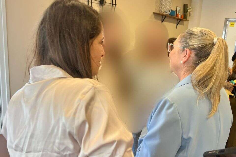 רעיית הנשיא במקלט "לא לאלימות נגד נשים" , אבי קנר