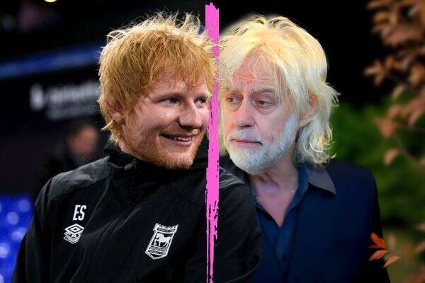 בוב גלדוף נגד אד שירן , AP / Getty Images