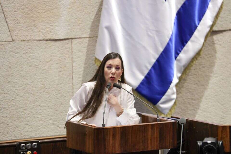 חוק התאגיד. טלי גוטליב מעל דוכן המליאה , דני שם טוב / נועם מושקוביץ, דוברות הכנסת