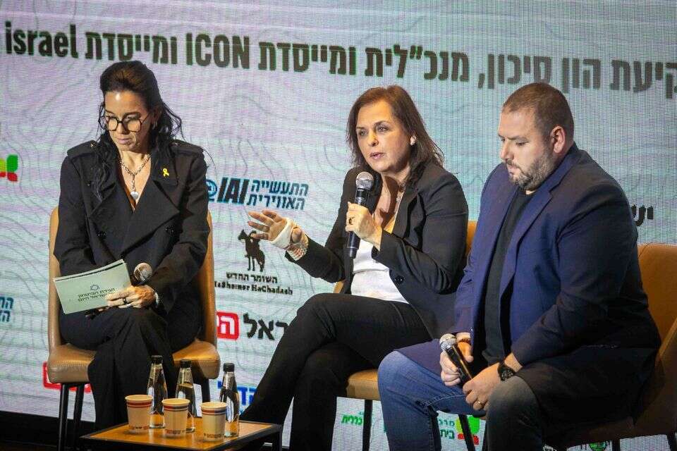 פאנל בוועידת הביטחון של ישראל היום עם יסמין לוקץ': שרית פירון מדברת על המצב , אורן בן חקון