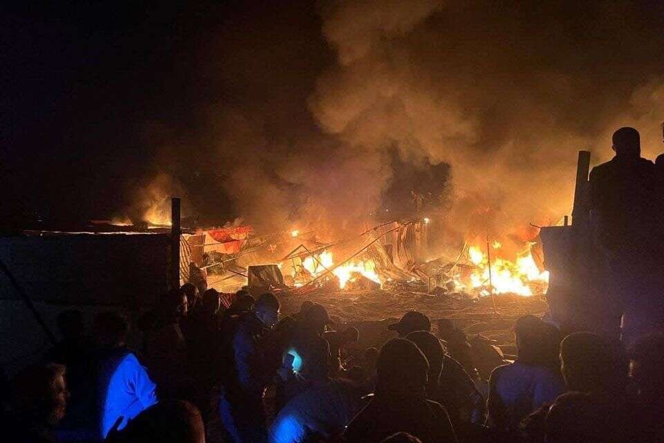 התקיפה באזור ההומניטרי ברצועה , רשתות ערביות