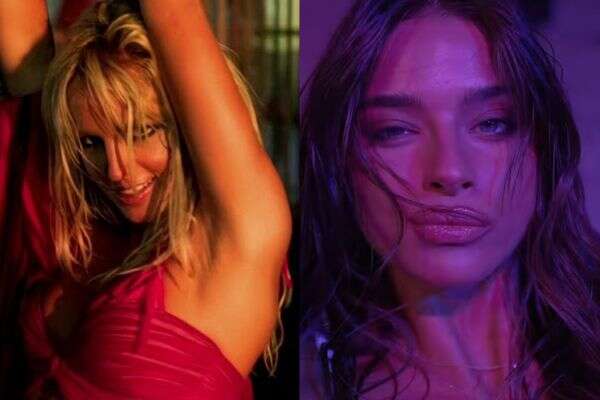 נועה קירל, בריטני ספירס , צילום מסך מיוטיוב