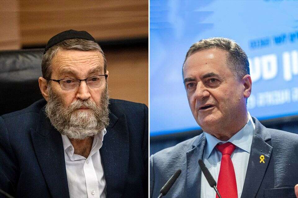 ישראל כץ, משה גפני , אורן בן חקון, יונתן זינדל פלאש90