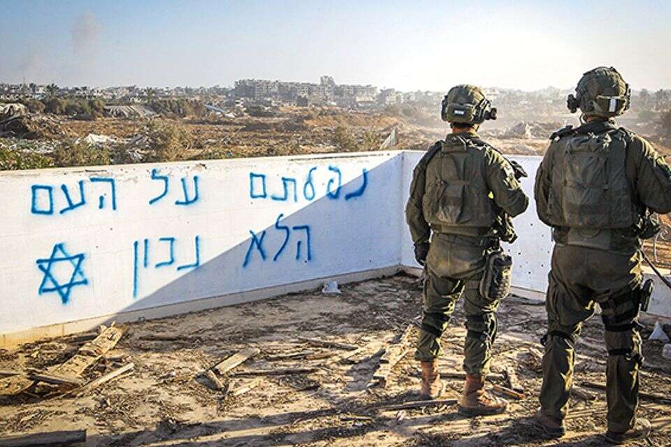 לוחמים בפעילות מבצעית בעזה (למצולמים אין קשר לידיעה) , עמי שומן