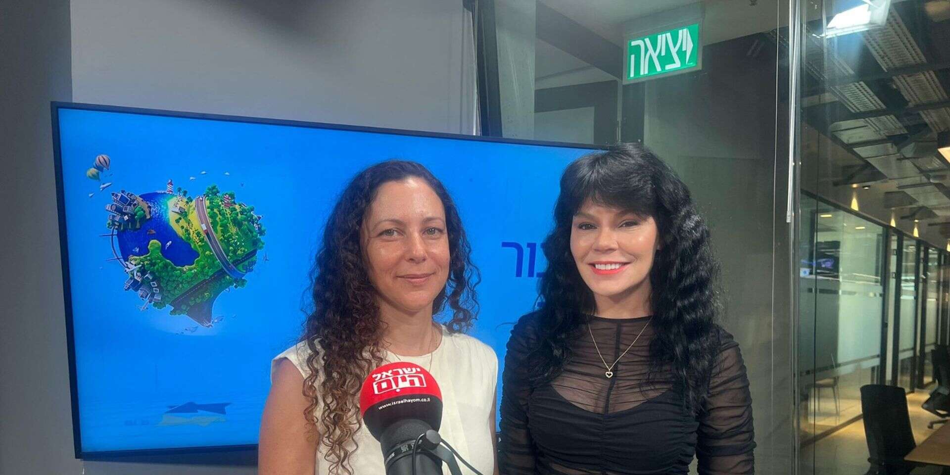 דנה רון וד"ר ליהי שחר ברמן, מנכ"לית איגוד ערים מפרץ חיפה  , מערכת ישראל היום 