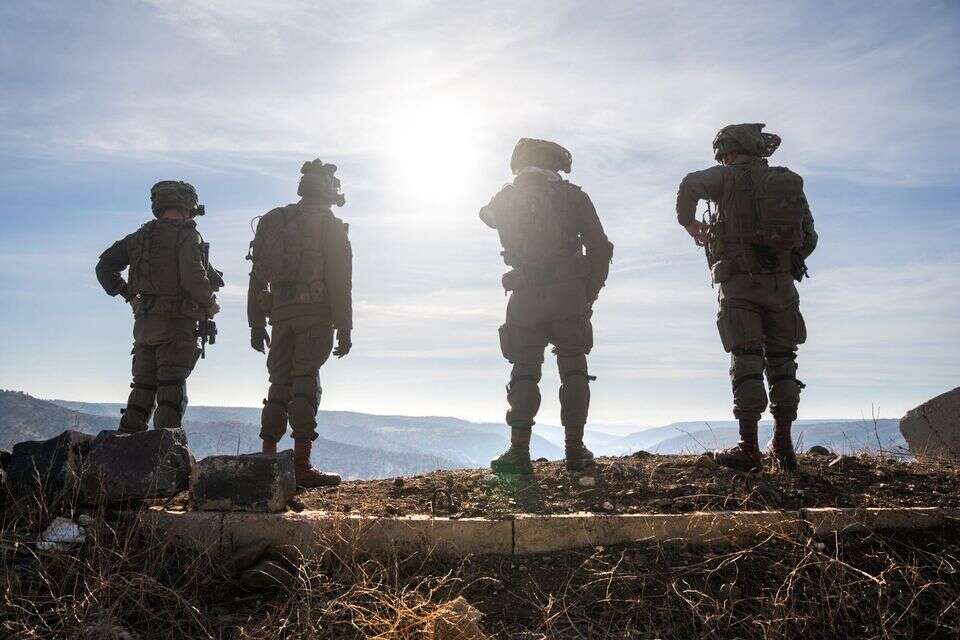 תמונות מפעילות כוחות יחידת אגוז בסוריה 
 , דובר צהל