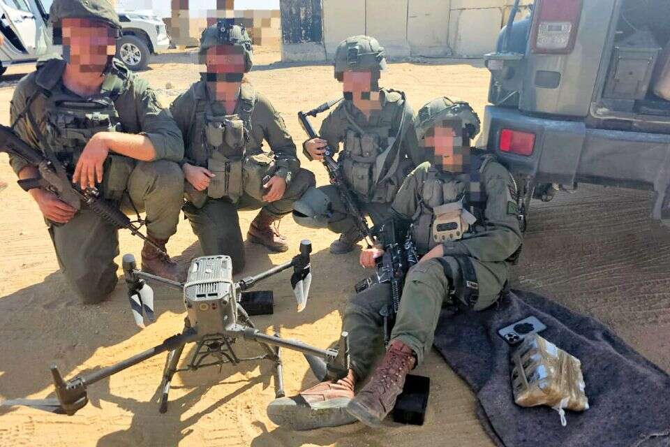 מלחמת רחפנים בדרום , דובר צה"ל