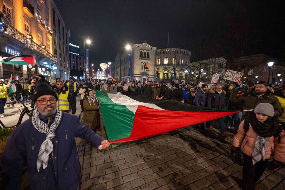 הפגנה אנטי-ישראלית בנורבגיה, ארכיון , Getty Images