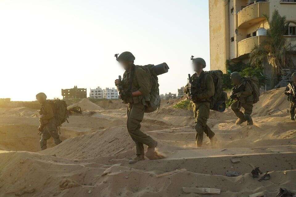 חיילי מילואים ברצועה , דובר צה"ל