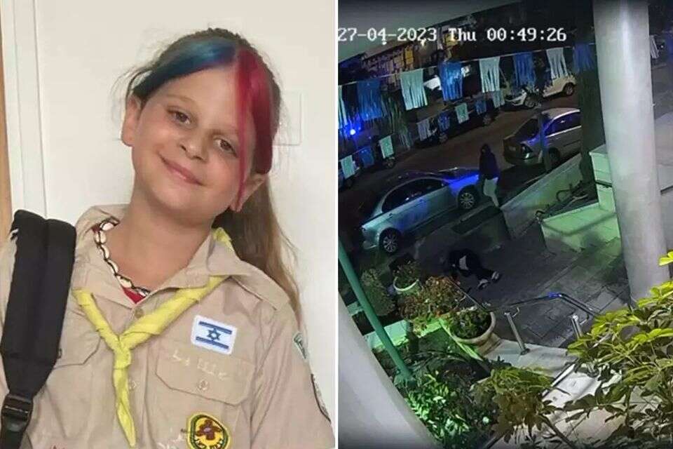 עלמה בת ה-11 וזירת הרצח של האב , אדיבות המשפחה/ודוברות המשטרה