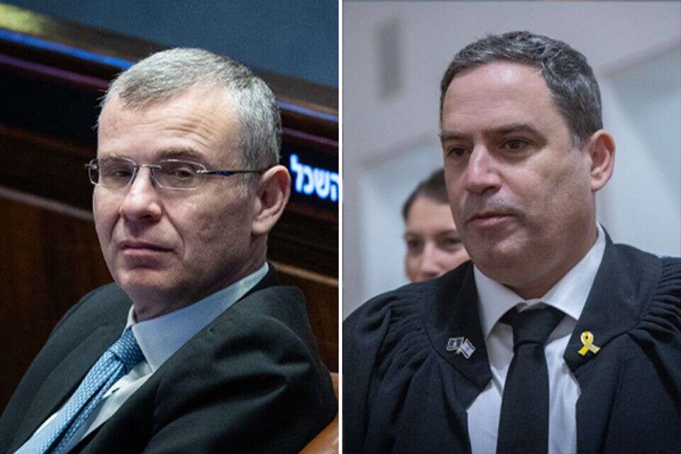 בכר ולוין , חיים גולדברג פלאש 90 / יונתן זינדל/פלאש90