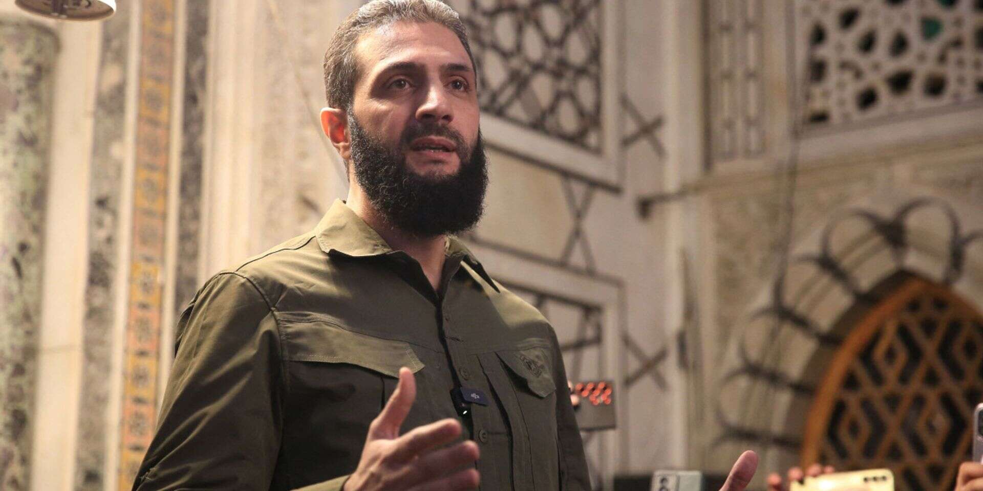 מוחמד אל-ג'ולאני , Aref TAMMAWI / AFP