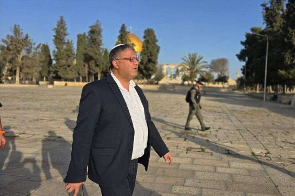 בן גביר בהר הבית (ארכיון) , דוברות השר