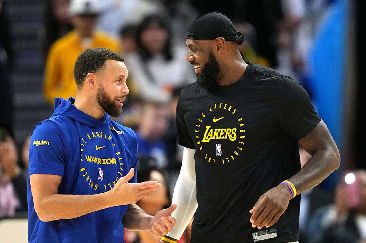 The super program in the NBA: LeBron James, Steph Curry and Anthony Davis together