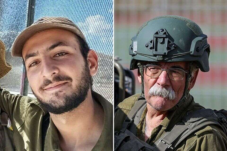 זאב ז'אבו ארליך וגור קהתי זכרונם לברכה , חיים גולדברג/פלאש90, באדיבות המשפחה