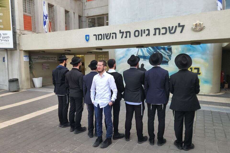 יום גיוס לחטיבה החרדית , משה בן שמחון