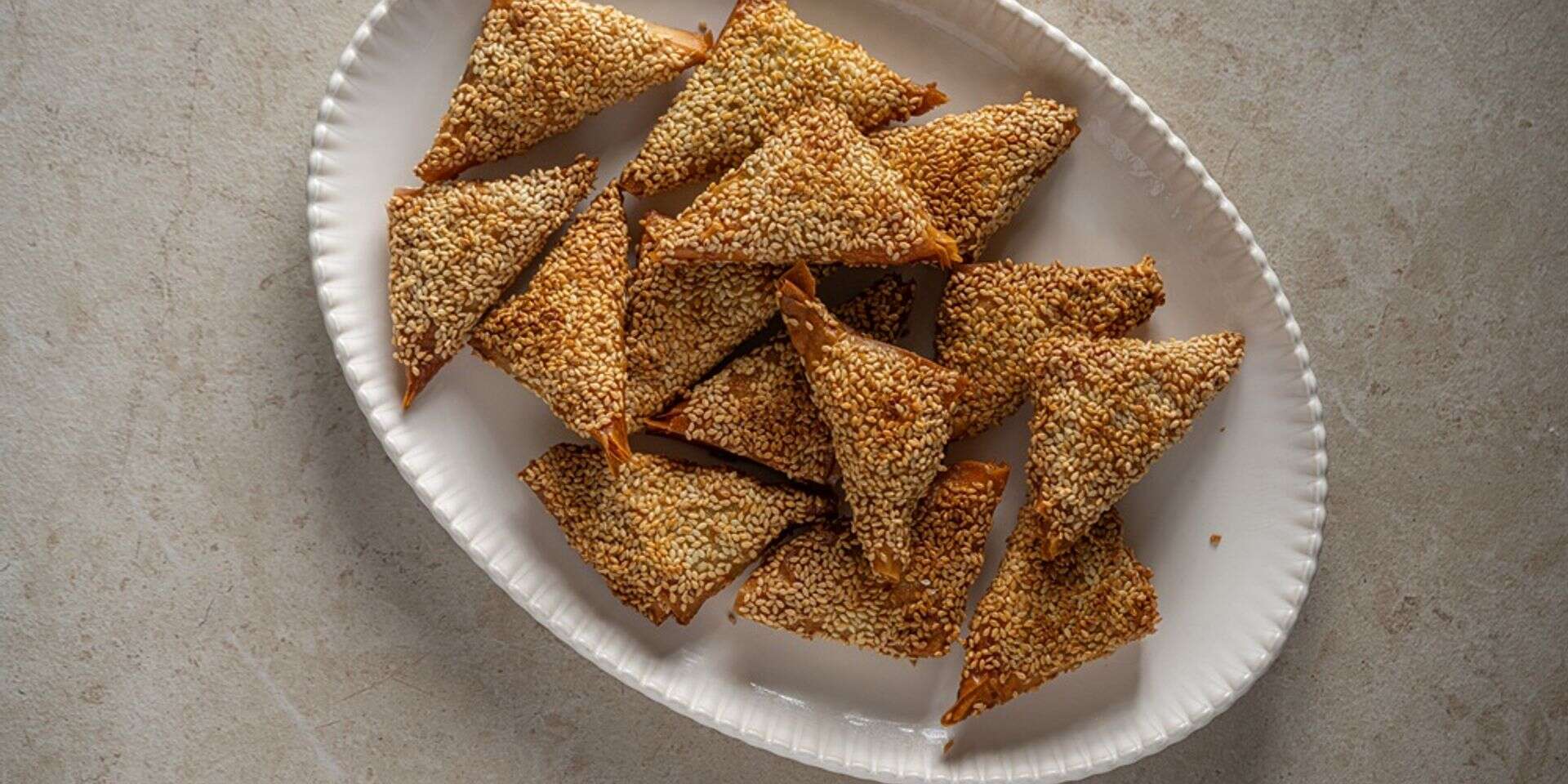 דפי פילו במילוי עוף ושומשום , אסף קרלה