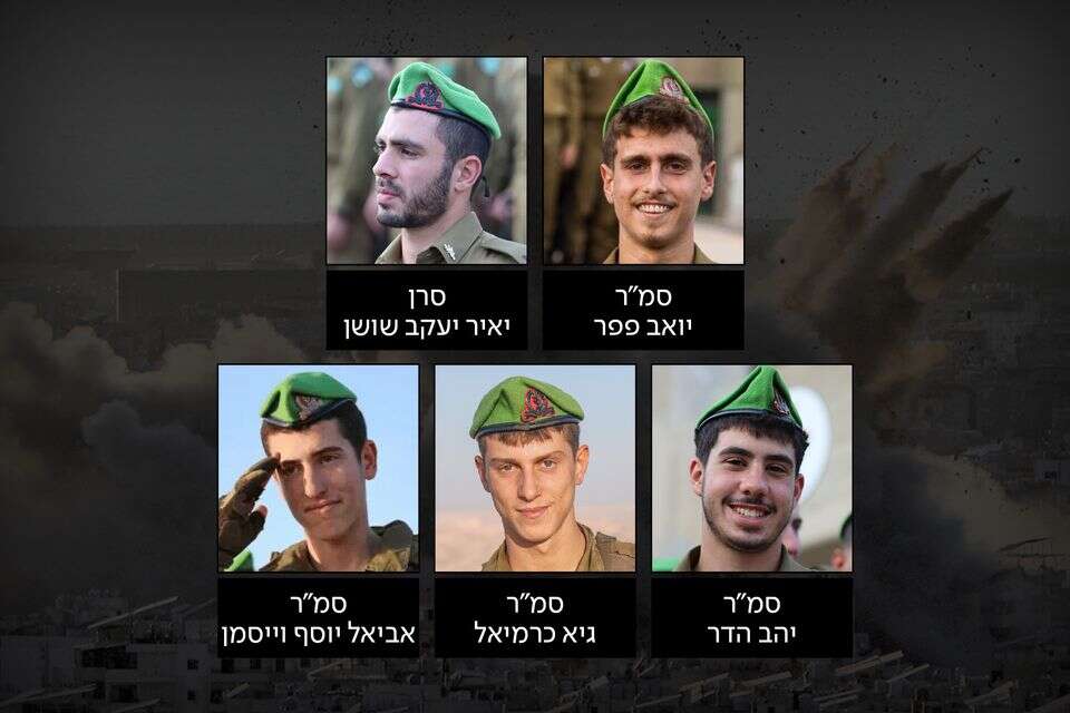 חמשת הנופלים , ללא קרדיט