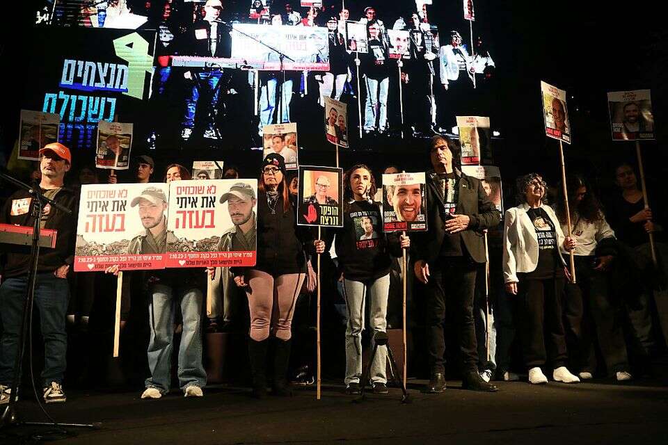 כיכר החטופים, אתמול , גדעון מרקוביץ'