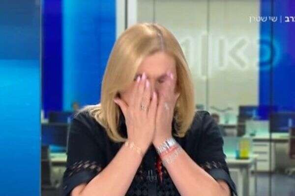 כאוס וצרחות באולפן שלה. איילה חסון , צילום מסך כאן 11