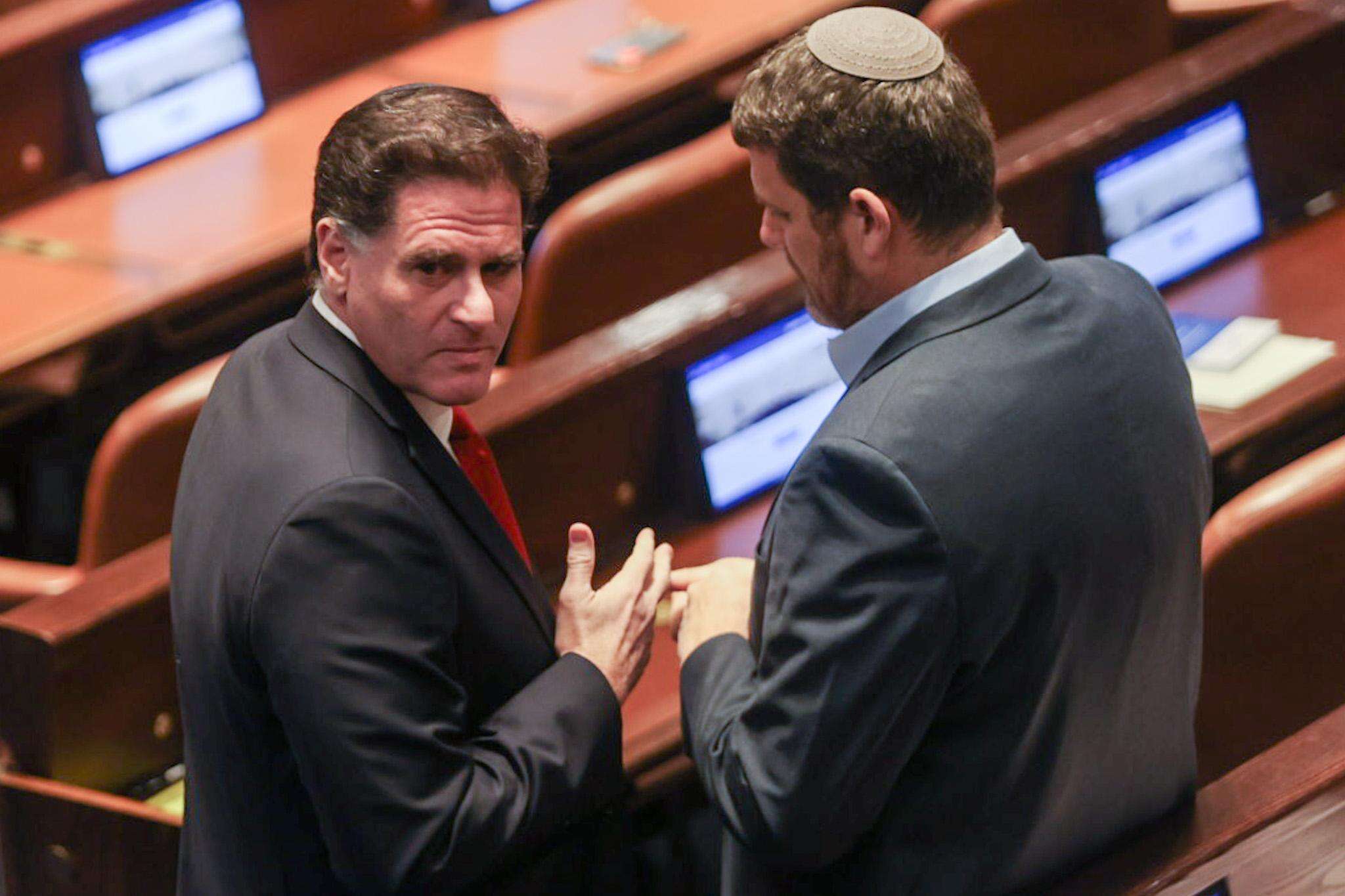 השר רון דרמר בכנסת היום , אורן בן חקון