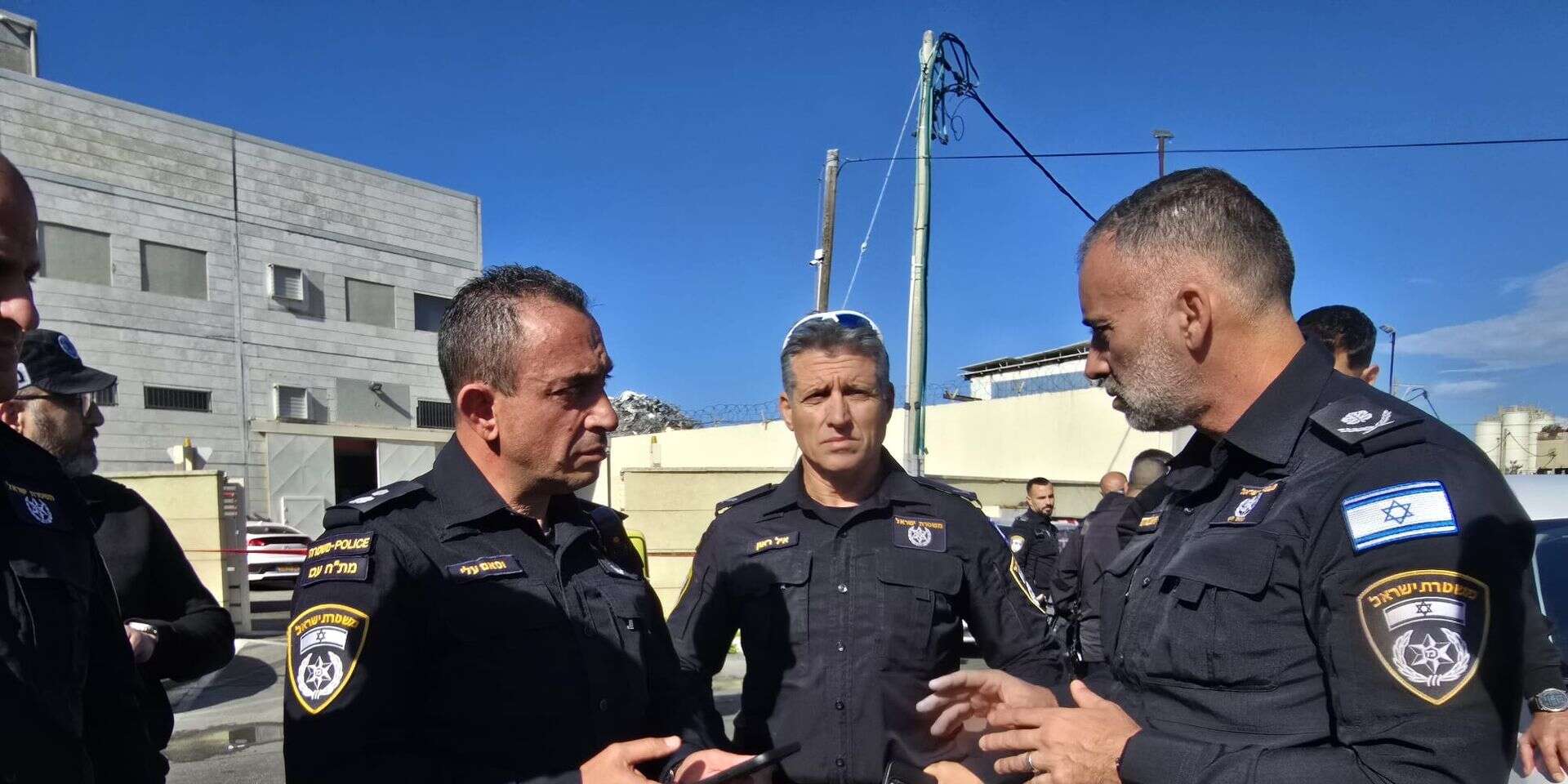 מפקד מחוז חוף, ניצב יחיאל בוהדנה, בזירת הרצח בעכו , דוברות המשטרה