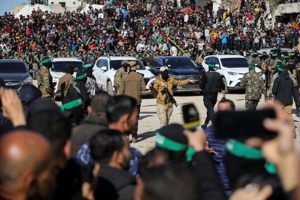 מחבלי חמאס בפעימה השניה בעסקת החטופים , רויטרס
