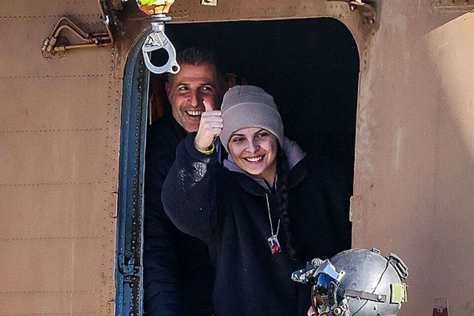 דניאלה גלבוע נוחתת בבילינסון , אי.אף.פי