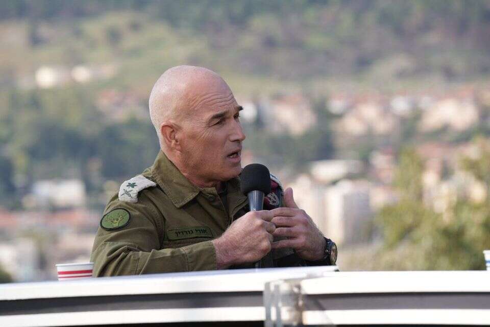 "שמח שהצלחנו לעמוד במשימה". אלוף פיקוד צפון, אורי גורדין , אייל מרגולין