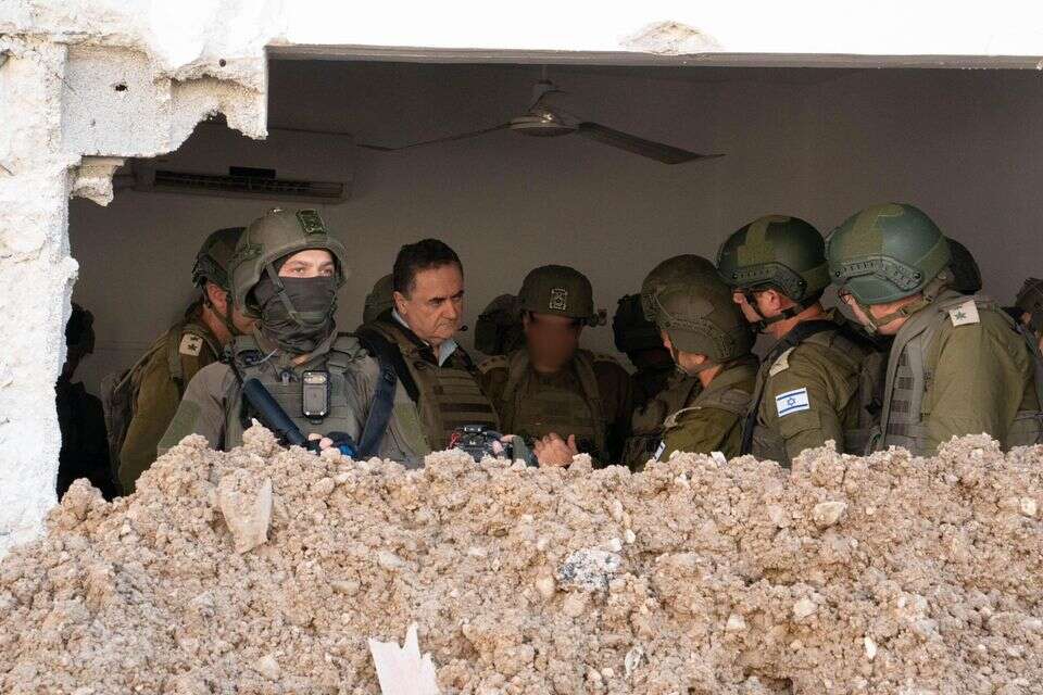 שר הביטחון כ"ץ בג'נין , דובר צה"ל