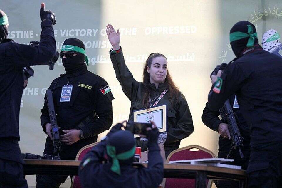 אגם ברגר השתחררה משבי חמאס , רויטרס