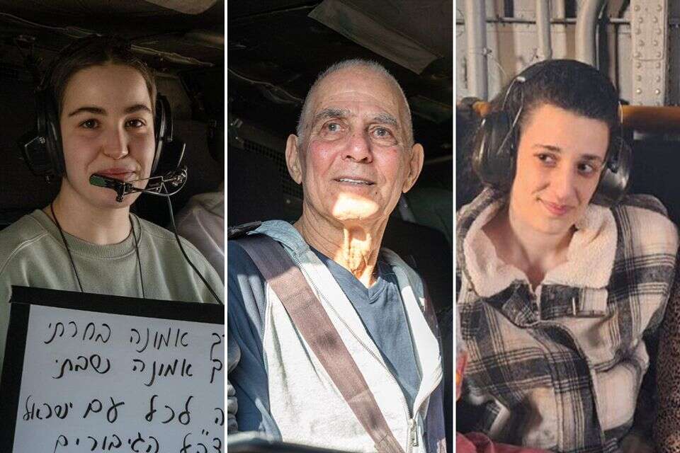 כבר לא חטופים. ארבל, גדי ואגם חזרו הביתה , דובר צה"ל