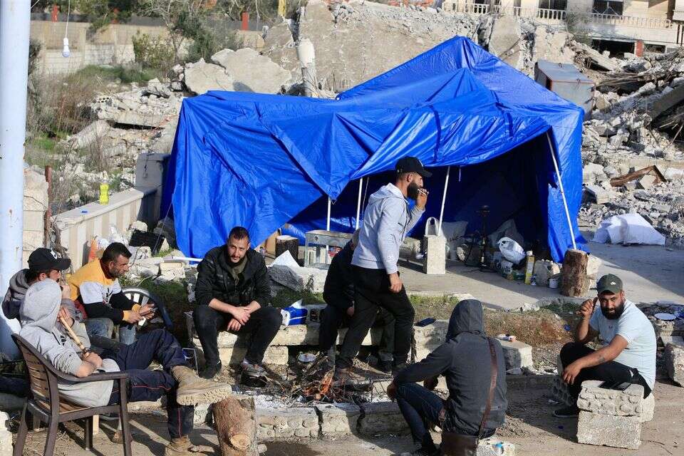תושבי דרום לבנון חוזרים לכפר עיתרון , אי.פי.איי