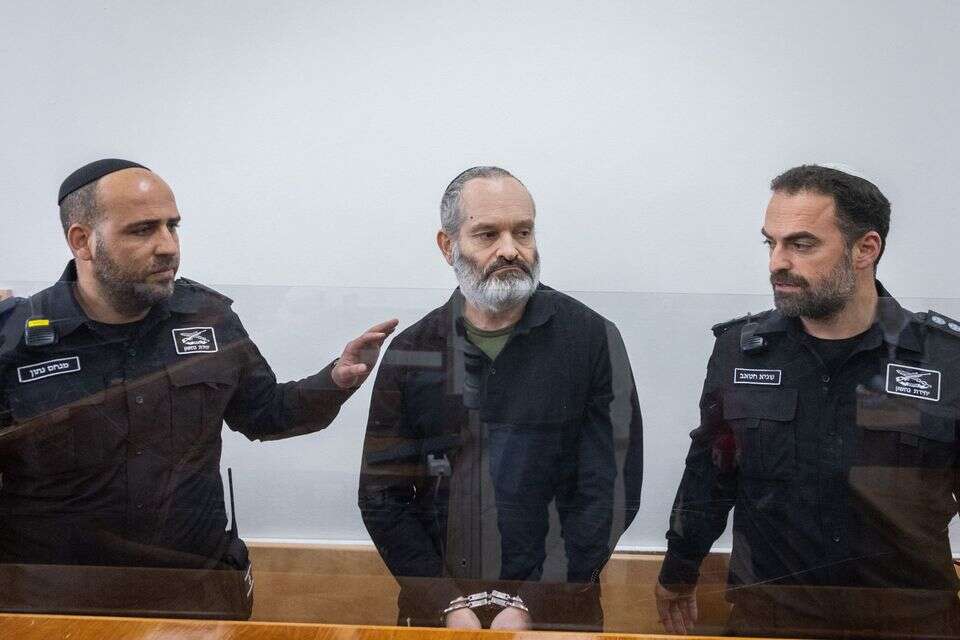 מאסר עולם לגיא שפירא , חיים גולדברג/פלאש90