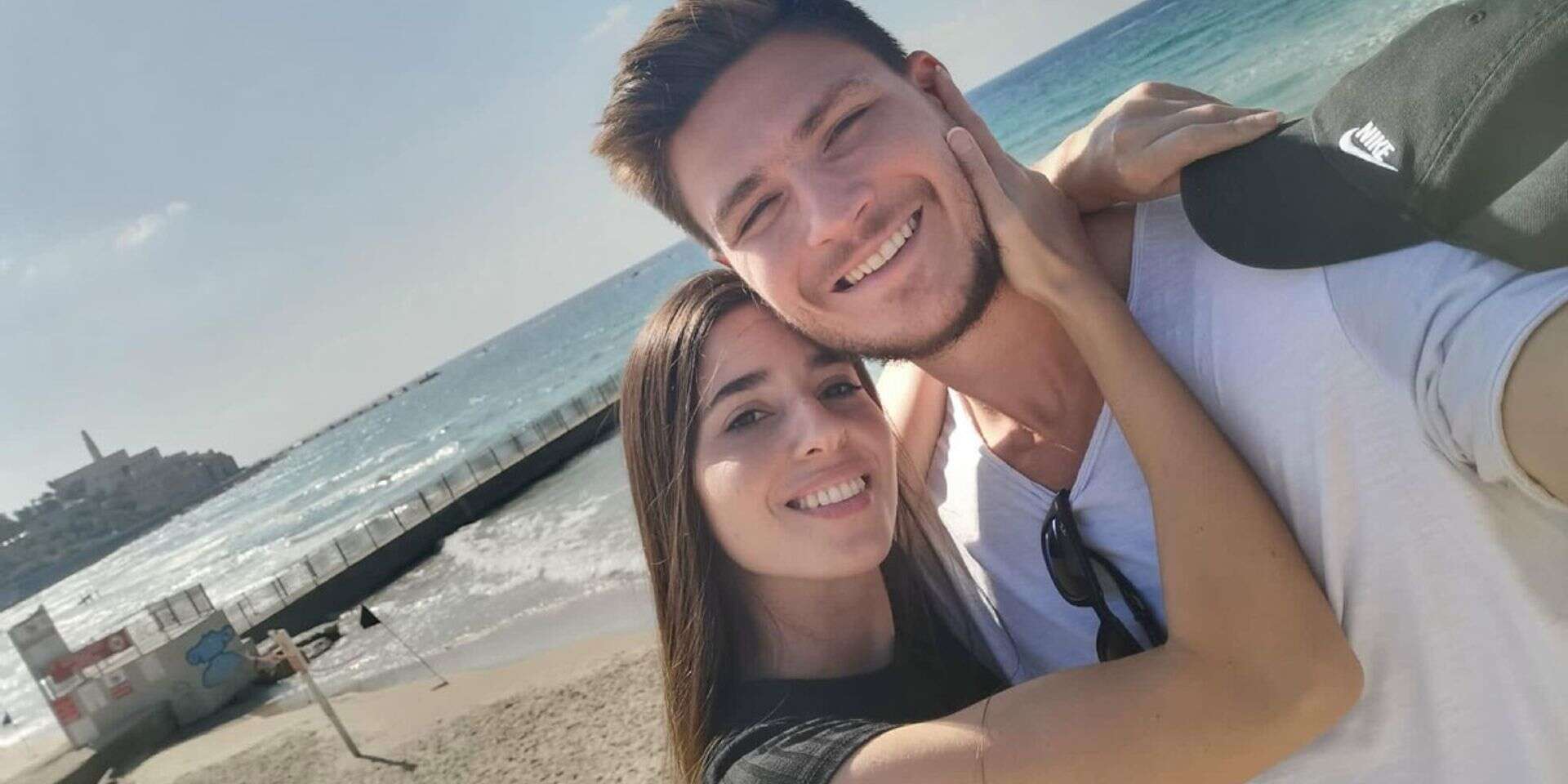 סשה טרופנוב וזוגתו ספיר כהן
*** Local Caption *** 12.07.24 ? , ללא
