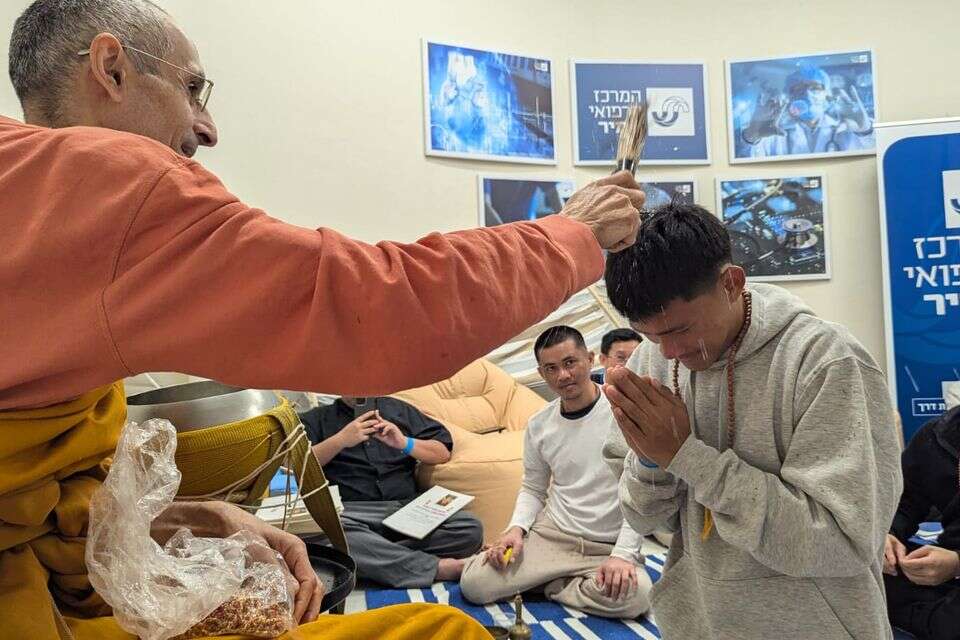הטקס במרכז הרפואי שמיר , שבתאי יצחק עידן