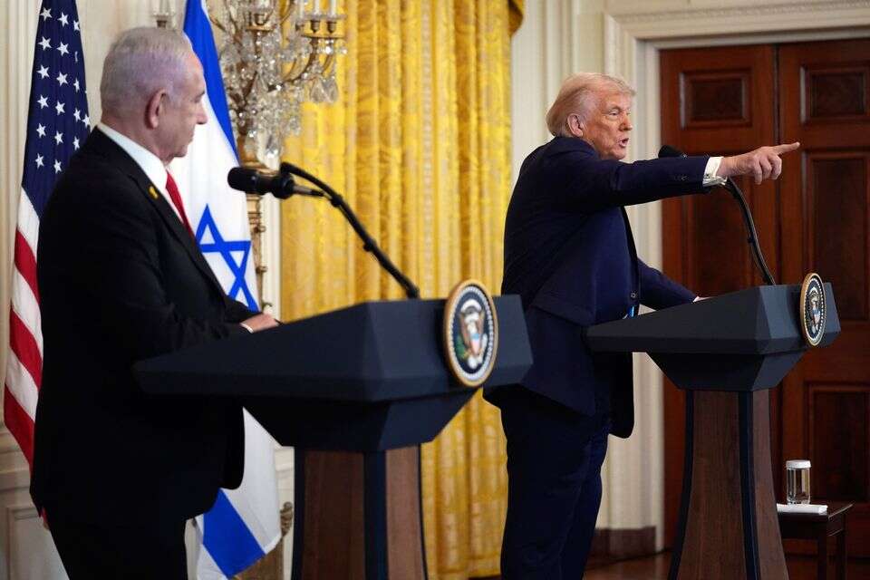 טראמפ ונתניהו
, אי.פי