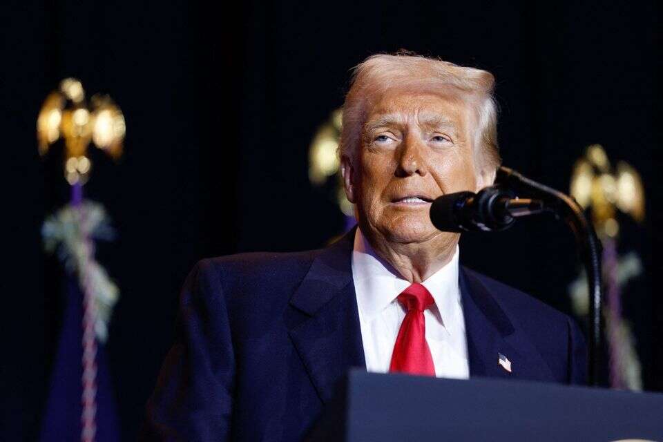 "לא אנוח עד שכל החטופים יחזרו למשפחותיהם". נאום טראמפ בכנסייה, היום , אי.אף.פי
