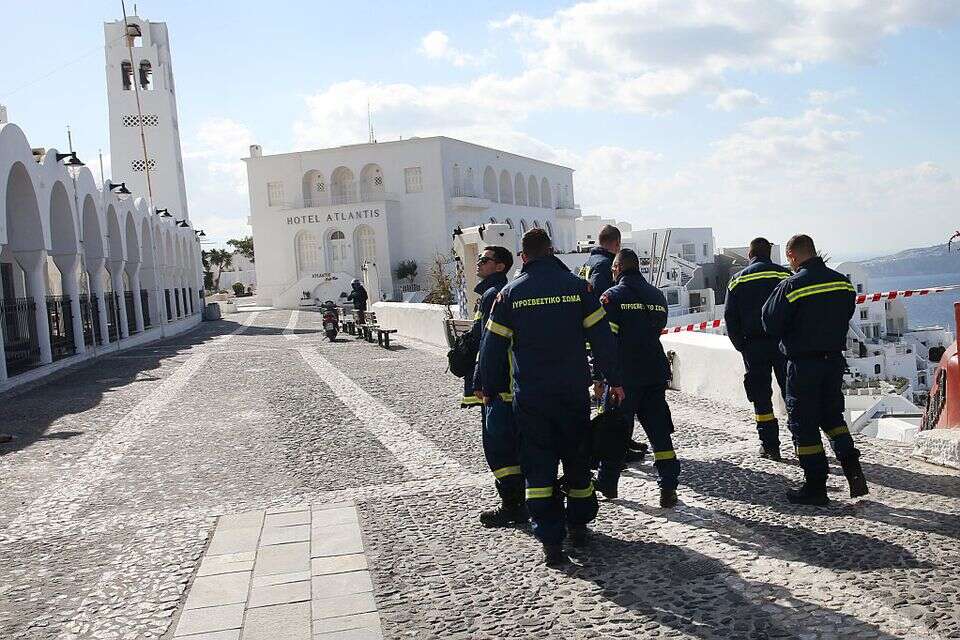 חום ושריפות. יוון , אי.פי.איי